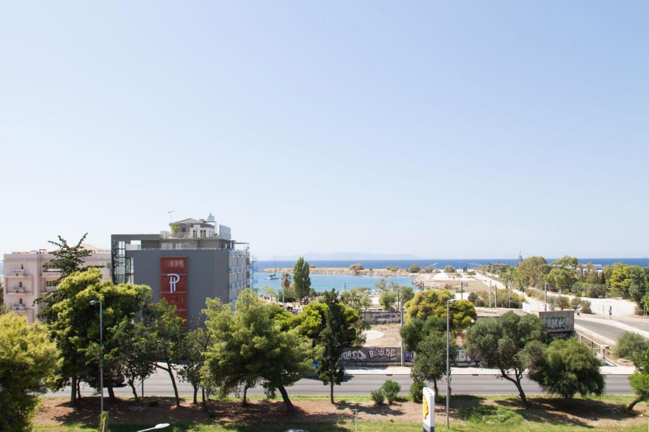 Modern Apt In Glyfada A Breath Away From The Sea - The View 雅典 外观 照片